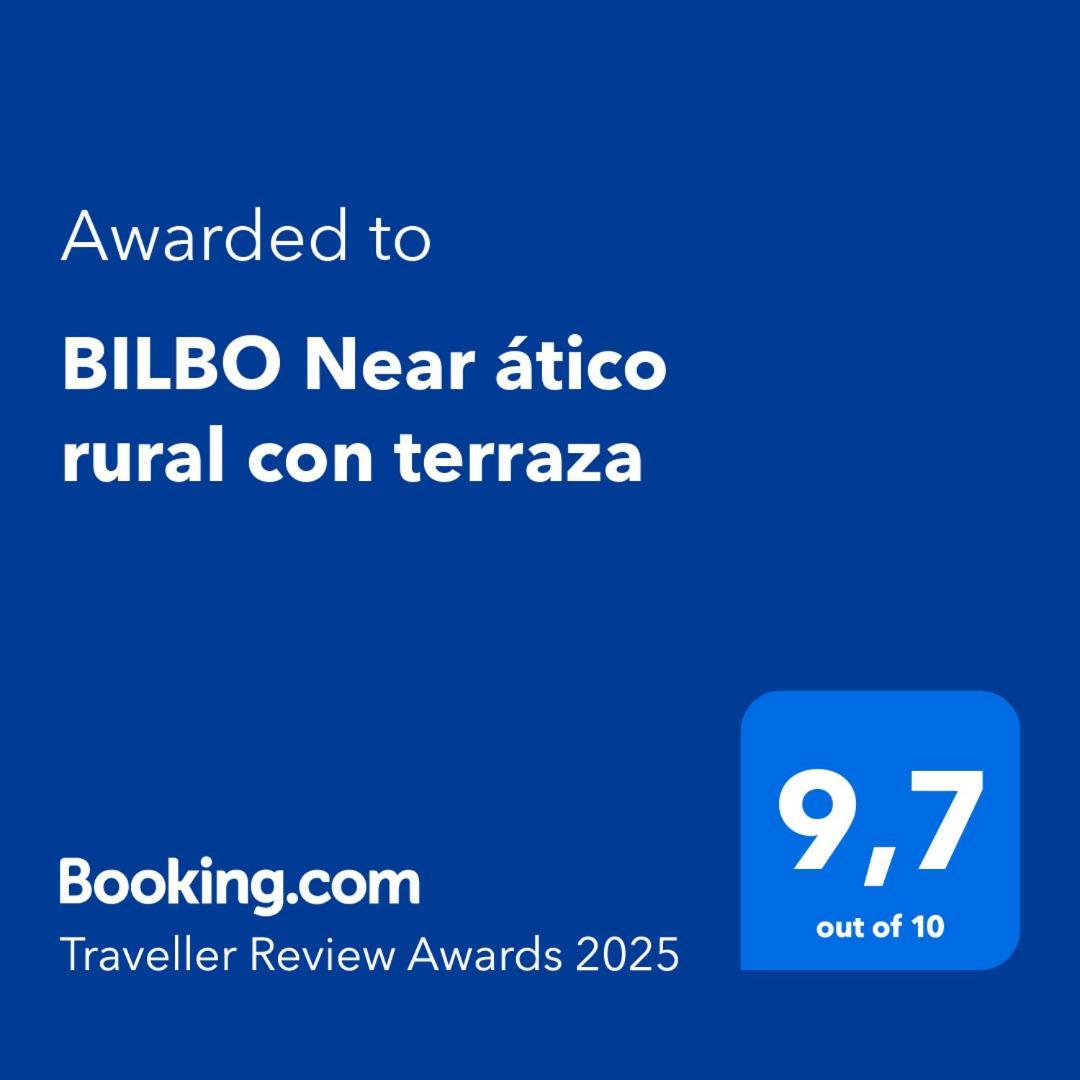 バサウリBilbo Near Atico Rural Con Terrazaアパートメント エクステリア 写真